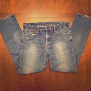Levi’s Mens 511 36x32 medium wash jeans